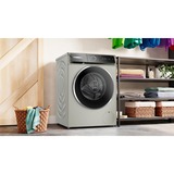 Bosch WGB2560X0 Serie 8, Waschmaschine inox/schwarz, 60 cm, Home Connect