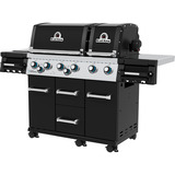 Broil King Gasgrill Imperial 690 IR schwarz/edelstahl, mit Infrarot-Seitenbrenner und Heckbrenner