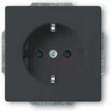Busch-Jaeger Schutzkontaktsteckdose Einsatz anthrazit, Retail