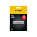 Intenso Alu Line 16 GB, USB-Stick silber