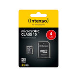 Intenso microSDHC 4 GB, Speicherkarte Class 10