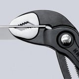 KNIPEX Cobra Rohr- / Wasserpumpen-Zange 87 05 250 rot/blau, Länge 250mm, für Rohre bis 2"
