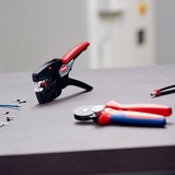 KNIPEX NexStrip Elektriker-Multiwerkzeug, Abisolier-Zange schwarz/rot