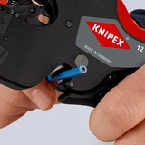 KNIPEX NexStrip Elektriker-Multiwerkzeug, Abisolier-Zange schwarz/rot