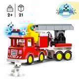 LEGO 10969 DUPLO Feuerwehrauto, Konstruktionsspielzeug Mit Sirene und Licht