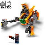 LEGO 76254 Marvel Baby Rockets Schiff, Konstruktionsspielzeug 