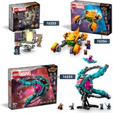 LEGO 76254 Marvel Baby Rockets Schiff, Konstruktionsspielzeug 