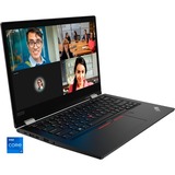 Lenovo ThinkPad L13 Yoga G2 (20VK0013GE), Notebook schwarz, Windows 10 Pro 64-Bit