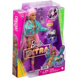 Mattel Barbie Extra Puppe mit pinken Flechtzöpfen 