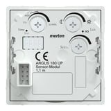 Merten Sensor-Modul für System M, Bewegungsmelder, Unterputz, Typ MEG5710-0325 weiß (glänzend), Retail