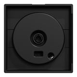 Merten Zentralplatte mit Drehknopf schwarz, Retail