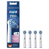Oral-B Oral-B Pro Sensitive Clean 4er, Aufsteckbürste weiß