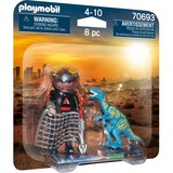 PLAYMOBIL 70693 Duo Pack Jagd auf Velociraptor, Konstruktionsspielzeug