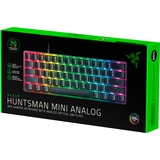 Razer Huntsman Mini Analog, Gaming-Tastatur schwarz, DE-Layout, Razer Analog Optical