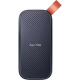 SanDisk Portable SSD 480 GB, Externe SSD schwarz/orange, USB-C 3.2 Gen 2 (10 Gbit/s)
