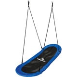 Schildkröt Nestschaukel Oval blau/schwarz