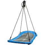 Schildkröt Nestschaukel Oval blau/schwarz