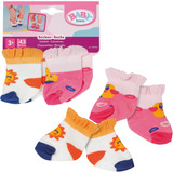 ZAPF Creation BABY born Socken 2 Paar 43cm, Puppenzubehör sortierter Artikel