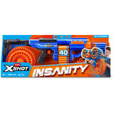 ZURU XSHOT Insanity - Motorized Blitz Hammer, Dartblaster 