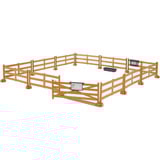 bruder Zubehör Weidezaun braun