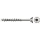 fischer Spanplattenschraube PowerFast II 4,5x40 Senkkopf TX 200 Stück, mit Teilgewinde, Edelstahl A2