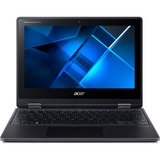 Acer Campus TravelMate Spin B3 (TMB311RN-31-C0X5), Notebook schwarz, Windows 10 Pro 64-Bit, 64 GB eMMC