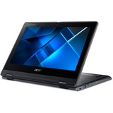 Acer Campus TravelMate Spin B3 (TMB311RN-31-C0X5), Notebook schwarz, Windows 10 Pro 64-Bit, 64 GB eMMC