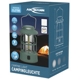 Ansmann Campingleuchte CL270B batteriebetrieben, LED-Leuchte grün