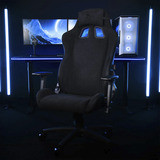 Arozzi Avanti Soft Fabric, Gaming-Stuhl schwarz, Pure Black