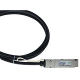 BlueOptics BlueLAN Direct Attach Kabel kompatibel zu NVIDIA MC2206130-002 QSFP schwarz, 2 Meter