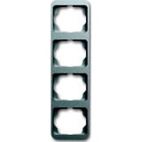 Busch-Jaeger Abdeckrahmen vierfach Rahmen senkrecht alpha titan, Retail