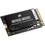 Corsair MP600 MICRO 2 TB, SSD schwarz, PCIe 4.0 x4, NVMe, M.2 2242