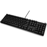 Das Keyboard MacTigr, Tastatur schwarz, DE-Layout, Cherry MX Low Profile Red