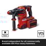 EINHELL SDS-plus Meißel-Satz 250mm, 4-teilig 