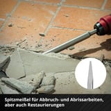 EINHELL SDS-plus Meißel-Satz 250mm, 4-teilig 