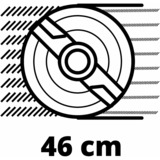 Einhell Benzin-Rasenmäher GC-PM 46/4 S HW-E rot/schwarz, mit Radantrieb