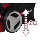 Einhell Benzin-Rasenmäher GC-PM 46/4 S HW-E rot/schwarz, mit Radantrieb