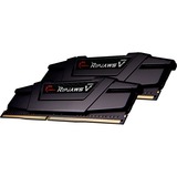 G.Skill DIMM 64 GB DDR4-2666 Kit, Arbeitsspeicher schwarz, F4-2666C19D-64GVK, Ripjaws V, XMP