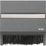 Gira Adapterrahmen Abdeckhaube steckbar mit Schrägauslass IP20, Abdeckung anthrazit, Retail