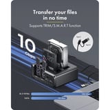 ICY BOX IB-2925MS-CU31, Dockingstation schwarz