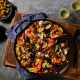 Kamado Joe Karbonstahl Paella Pfanne schwarz