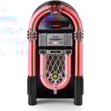 Karcher JB 6608D, Kompaktanlage schwarz/mehrfarbig, Plattenspieler, CD/MP3-Player, USB/SD für MP3, Radio, Bluetooth