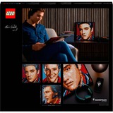LEGO 31204 Art: Elvis Presley – "The King", Konstruktionsspielzeug DIY-Poster, Wand-Dekoration, Kunstbild, Bastelset für Erwachsene, Wandkunst