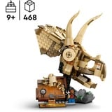 LEGO 76969 Jurassic World Dinosaurier-Fossilien: Triceratops-Schädel, Konstruktionsspielzeug 