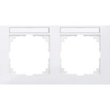 Merten Rahmen zweifach weiß, Retail