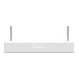 Merten Zentralplatte Zugschalter Ausführung glänzend mit Kontrollfenster, Abdeckung weiß (glänzend), Retail