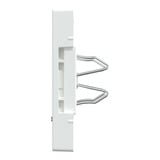 Merten Zentralplatte Zugschalter Ausführung glänzend mit Kontrollfenster, Abdeckung weiß (glänzend), Retail