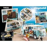PLAYMOBIL 70826 Famous Cars Volkswagen T1 Camping Bus - Special Edition, Konstruktionsspielzeug 