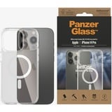 PanzerGlass HardCase, Handyhülle transparent, iPhone 14 Pro, MagSafe