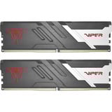 Patriot DIMM 48 GB DDR5-6400 (2x 24 GB) Dual-Kit, Arbeitsspeicher schwarz, PVVR548G640C32K, Viper Venom RGB, INTEL XMP